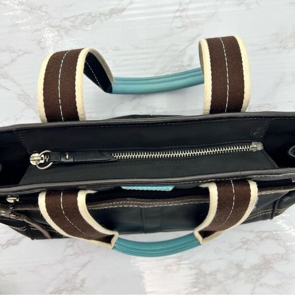 VTG COACH Hamptons satin TOTE BAG - Picture 6 of 8